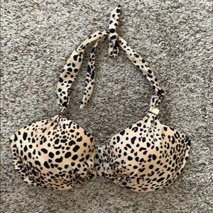 Leopard Victoria’s Secret Bathing Suit Top